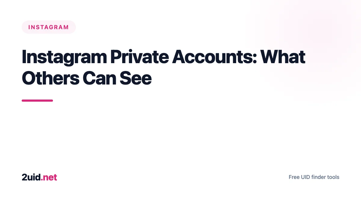 Instagram Private Accounts: What Others Can See